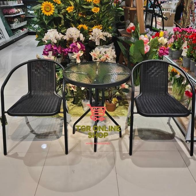 

Terlaris Kursi Meja Teras / Kursi Meja Tamu / Cafe / Makan / Outdoor Bahan Besi
