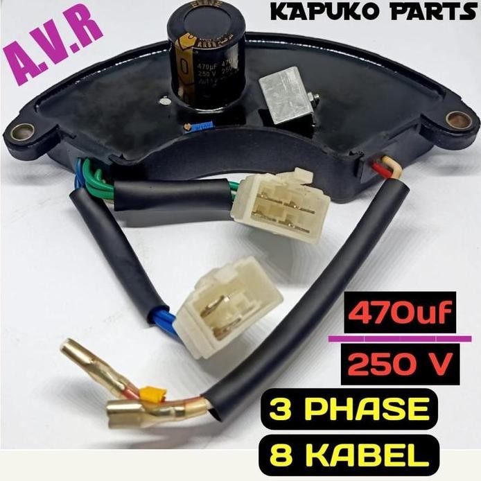

Terlaris Avr Oval 3Phase 8 Kabel Untuk Genset Bahan Bakar Solar Atau Bensin