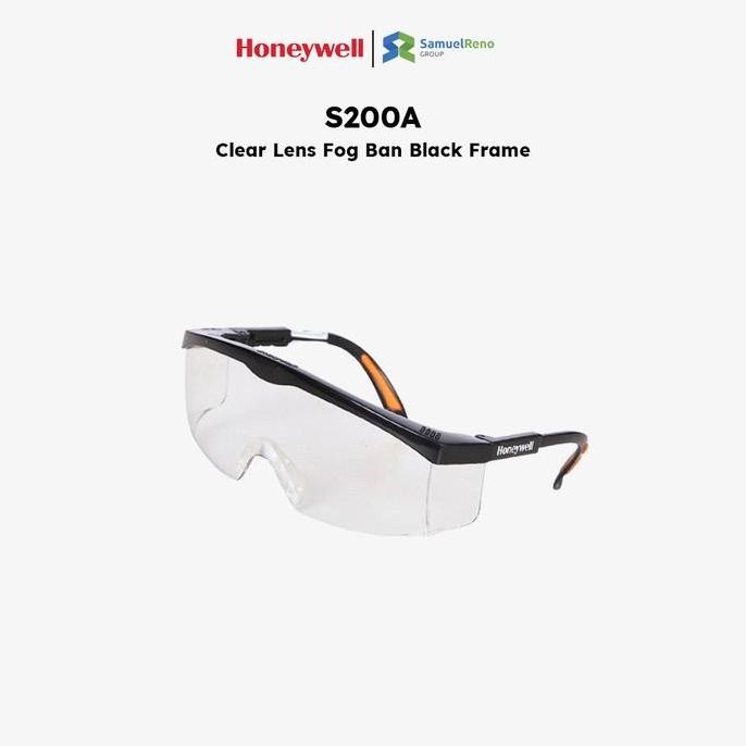

Terlaris Kaca Mata Honeywell 100110 - S200A Clear Lens Fog Ban Black Frame
