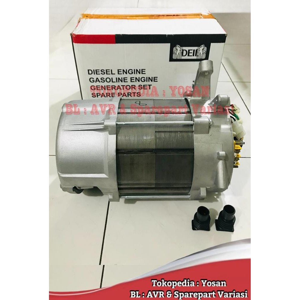 

Terlaris Dinamo Alternator Assy 190*140 Mm 5 Kva 220V Genset 192F 192Fa