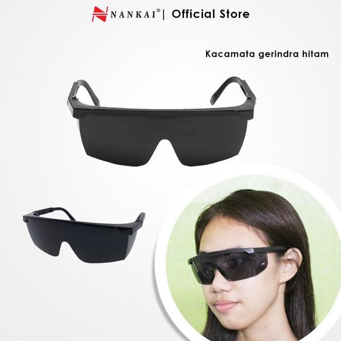 

Terlaris Kacamata Safety Gerinda / Las Hitam Nankai