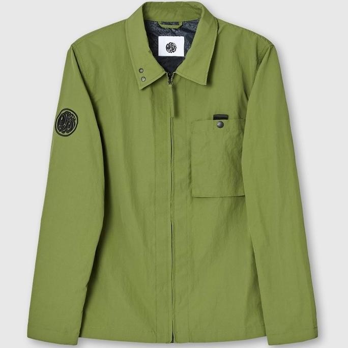 Grosir Pretty Green Overshirt Jacket Heaton Green Original