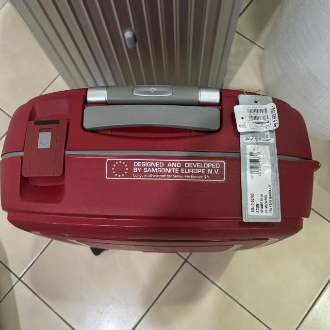 ready koper samsonite s'cure scure s cure 30 inch check in L cuci gudang