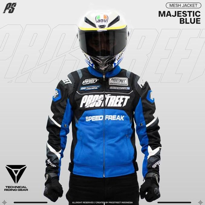 Promo Jaket Mesh Prostreet Majestic Blue