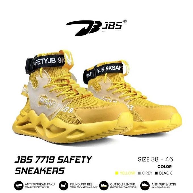 

Terlaris Sepatu Safety Sneakers Jbs 7719 / Sepatu Kerja Ujung Besi