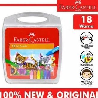 

ready Crayon Faber Castell 18 Warna / Hexagonal oil pastell 18 Faber Castell