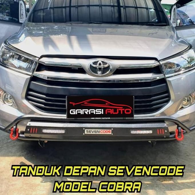 Tanduk Depan All New Innova Reborn Sevencode Cobra Towing Bumper Besi