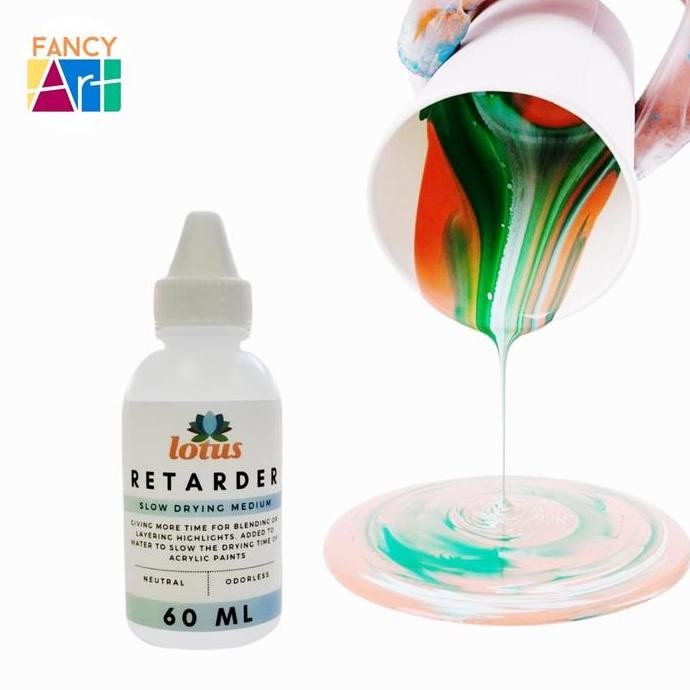 

ready Lotus Acrylic Retarder 60ml Slow Drying Medium