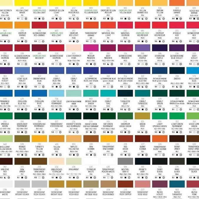 

ready Cat Akrilik Heavy Body Acrylic Colour S1 Liquitex Professional 59 ml