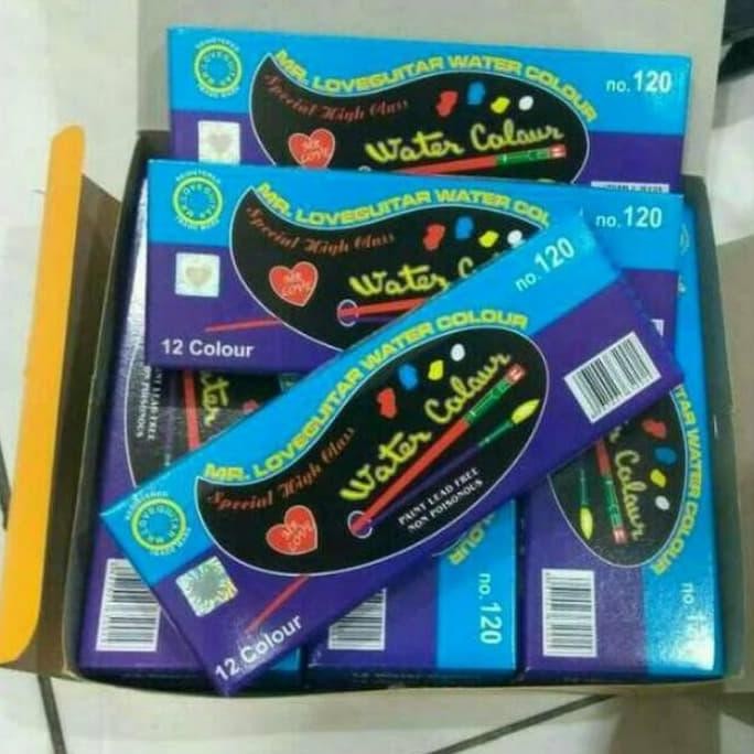 

ready [ LUSIN ] Cat Air Water Colour - Guitar 120 Besar 12 Warna MURAH!