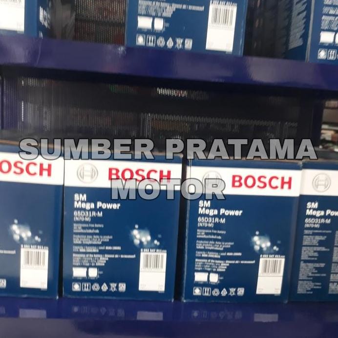 Aki mobil bosch N70M 65D31R accu mobil 65AH aki kering