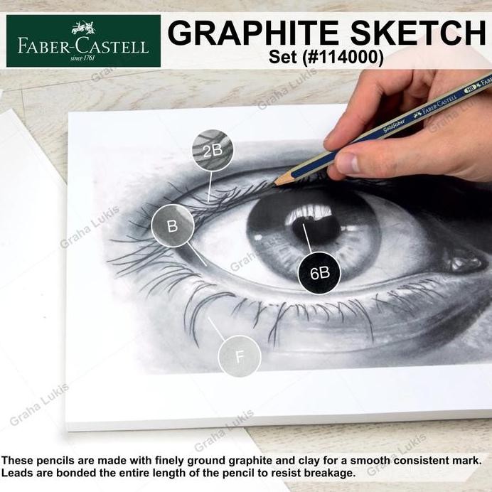 

ready Faber-Castell Graphite Sketch Set (#114000)