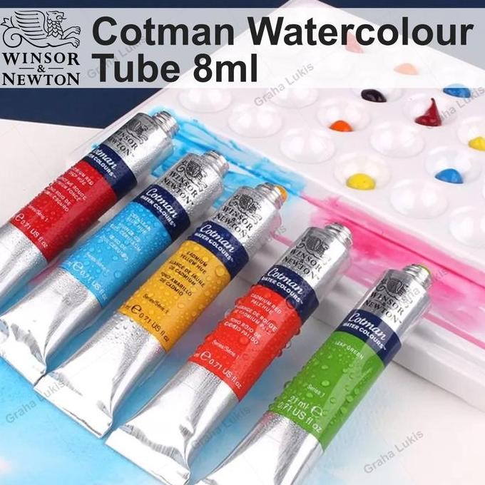 

ready Winsor & Newton Cotman Water Colour Tube 8ml