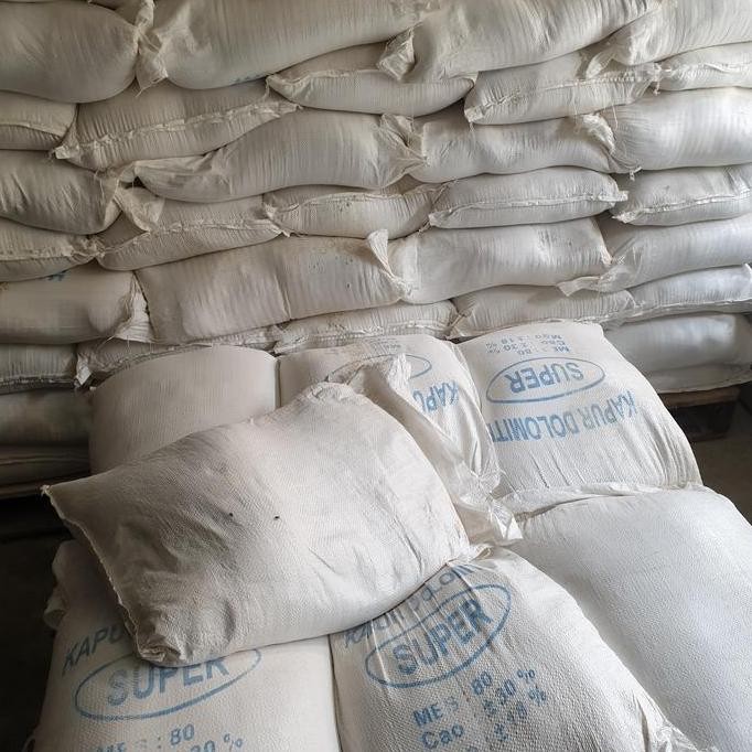 fresh kapur dolomit pertanian isi 25 kg