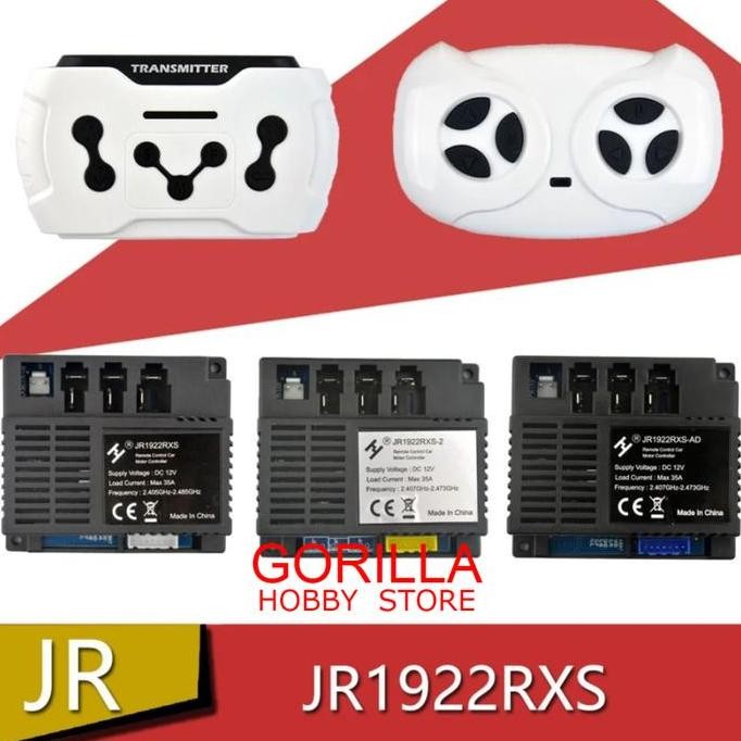 remot receiver box JR1922RXS 12V mobil aki JR1922RXS-2 JR1922RXS-AD-NE