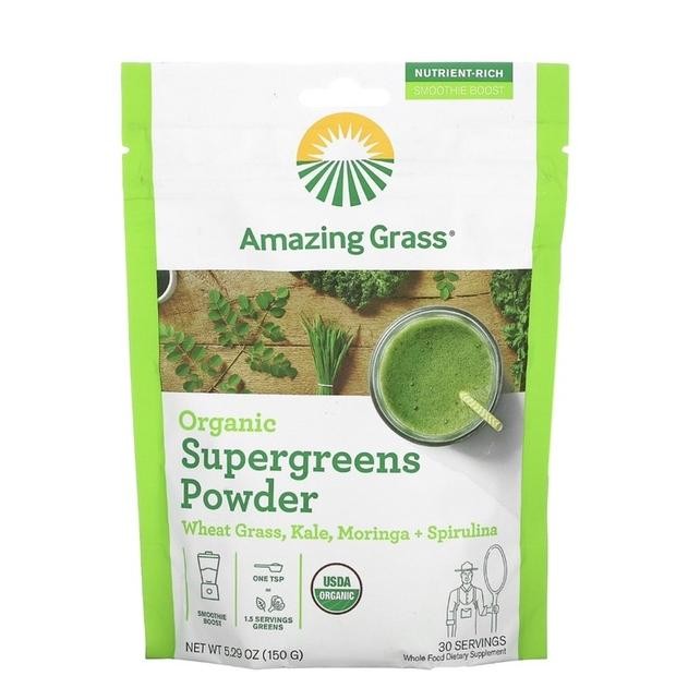 

Amazing Grass Organic Supergreens Powder 150 G