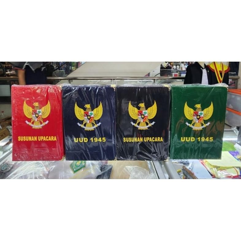 

sele map upacara bahan beludru 1set isi 5pcs