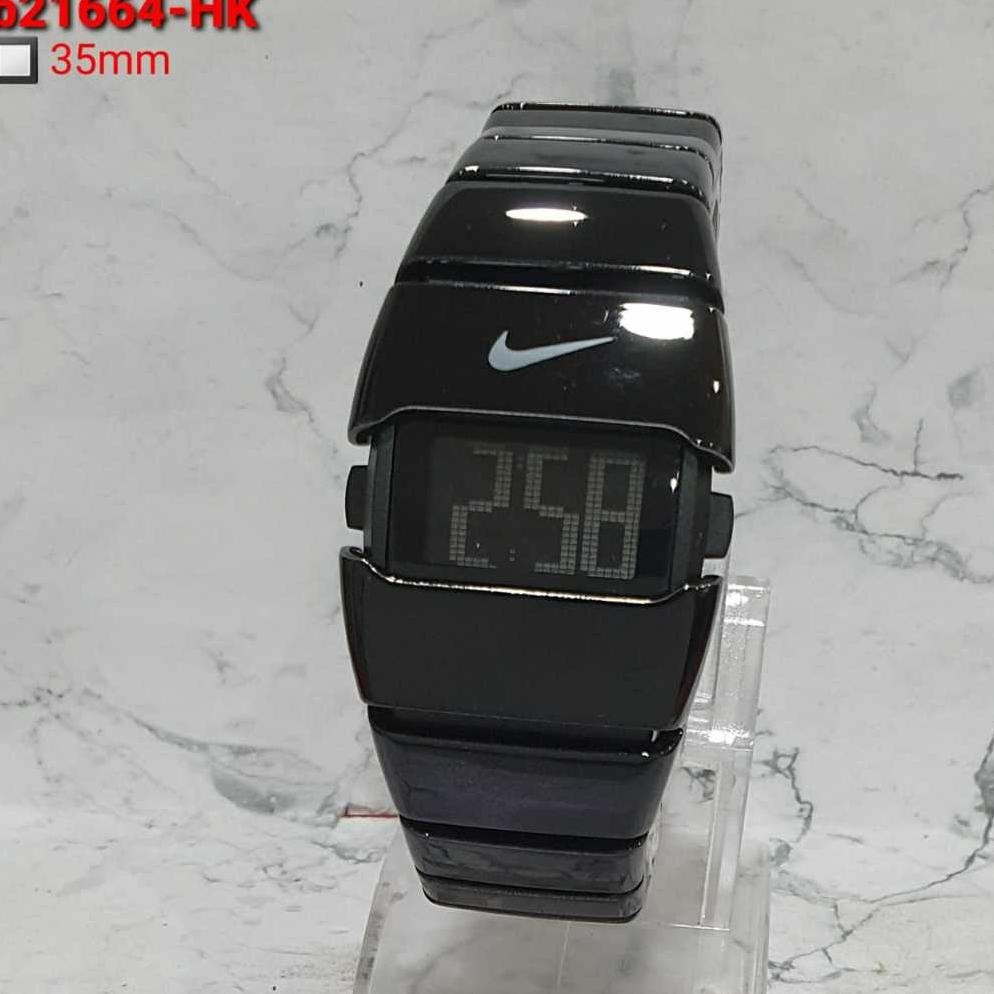 Jam Tangan NIKE 1664 Digital Rantai Glossy