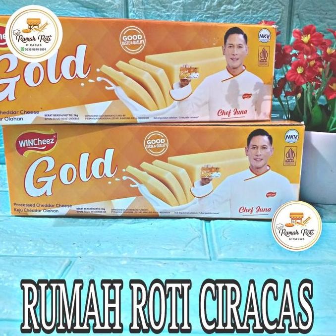 

Sale Keju Wincheez Gold 2Kg Cheese Cheddar 2 Kg Win Cheese Wincheese Golds