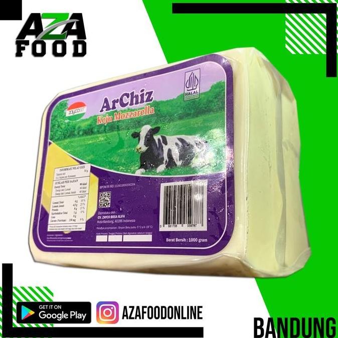 

Murah Archiz Arla Mozzarella Cheese Pizza Topping 1 Kg