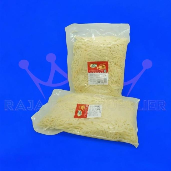

Grosir Green Valley J-Pizza Mozzarella Cheese Shredded 1 Kg - Keju Mozarella
