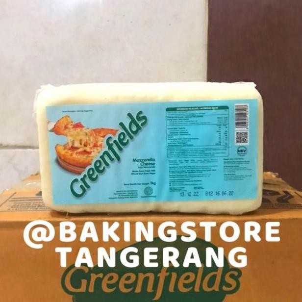 

Promo Keju Mozarella Greenfields 1 Kg | Moza Greenfields Khusus Paxel