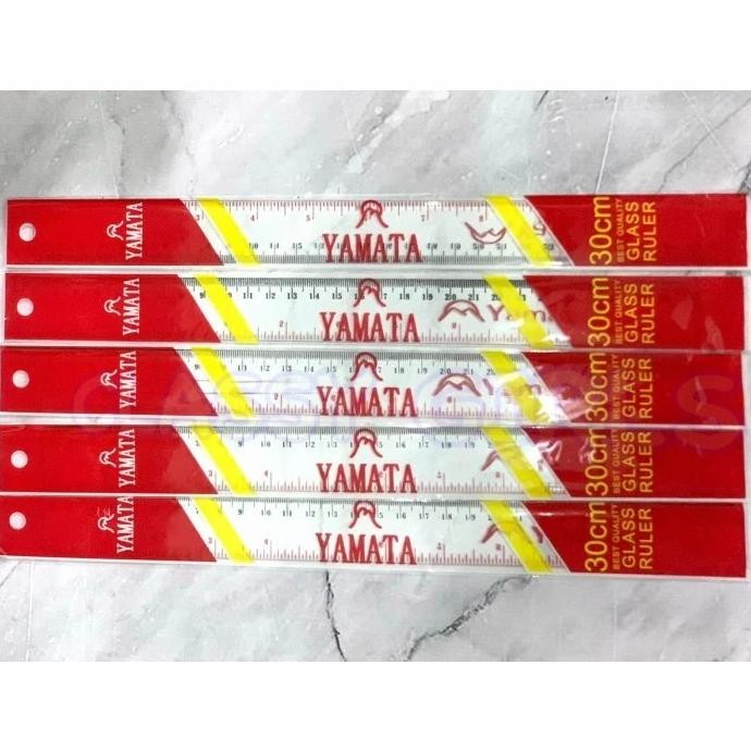 

BARU APEN PENGGARIS YAMATA 30CM BENING ATK SEKOLAH KANTOR