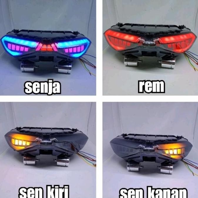 lampu stoplamp belakang Yamaha nmax new wuming - stoplamp nmax new