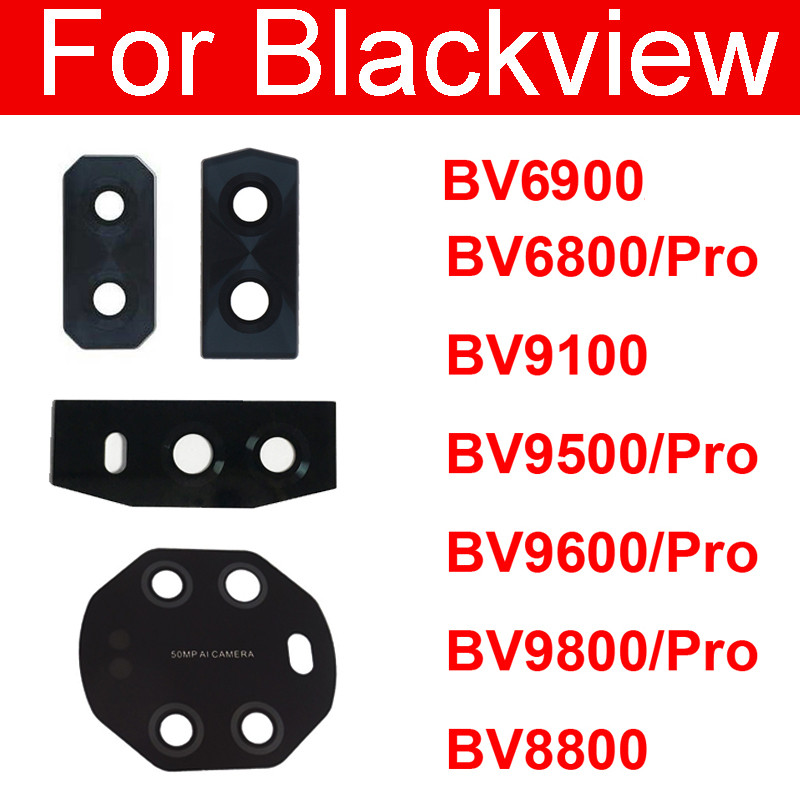 Lensa kaca kamera belakang untuk blackview bv9100 bv8800 bv6800 bv6900 bv9500 bv9600 bv9800 pro bagi