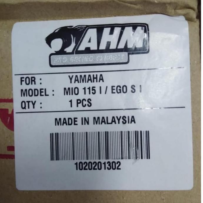 KNALPOT AHM STANDAR RACING MIO J - MIO SOUL GT 115 ASLI AHM MALAYSIA