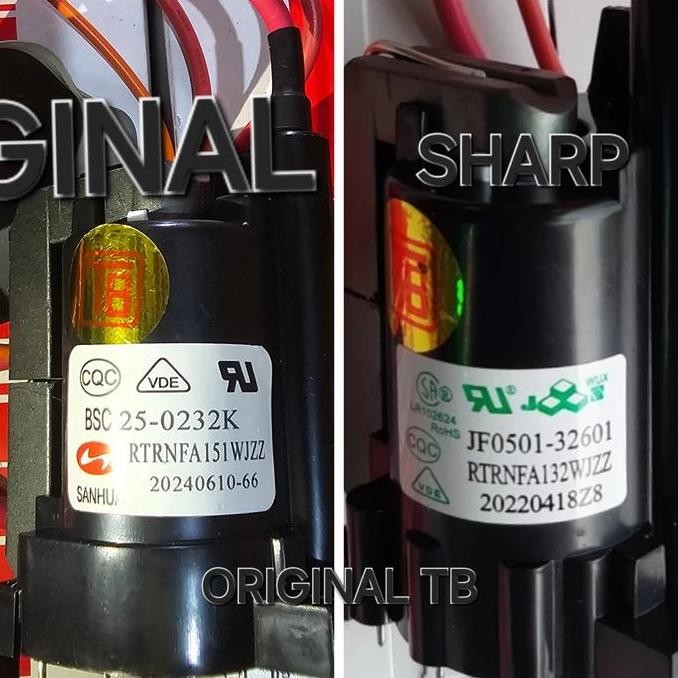 Sale Playback Flyback Tv Sharp Flat Slim 21 Bsc25-0232K 0232 0224B 32601