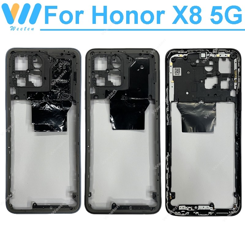 

Bezel Bingkai Tengah untuk Huawei Honor X8 5G Vne-n41 Penutup Bezel Rumah Bingkai Tengah dengan Bagi