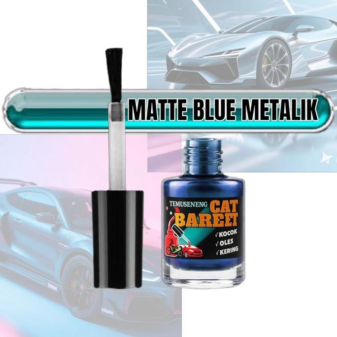 New Model  Cat Biru Doff Pcx Blue Matte Metalik Penghilang Baret Lecet Motor Car Kendaraan Spidol