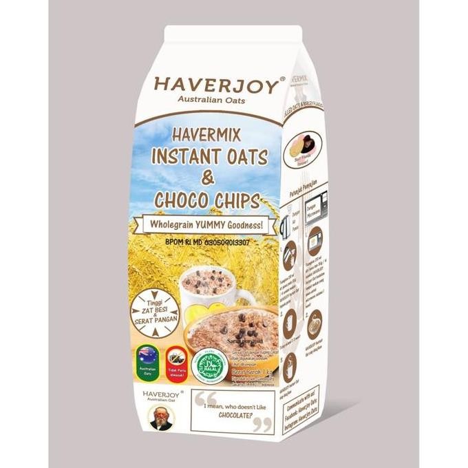 

Havermix Instant Oats & Choco Chips 1 Kg Promo