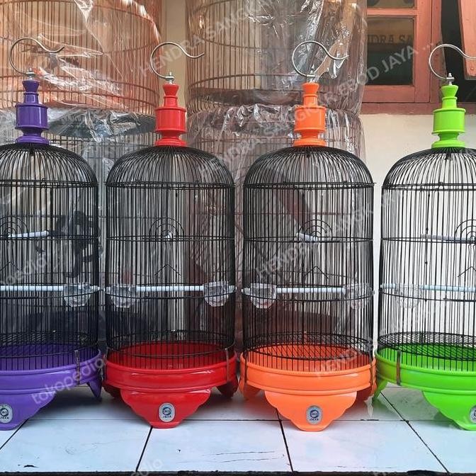 SANGKAR LOVE BIRD PVC EBOD JAYA KOMPLIT