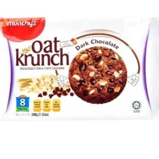 

Munchy'S Oat Krunch Dark Chocolate 208 Gr Best Seller