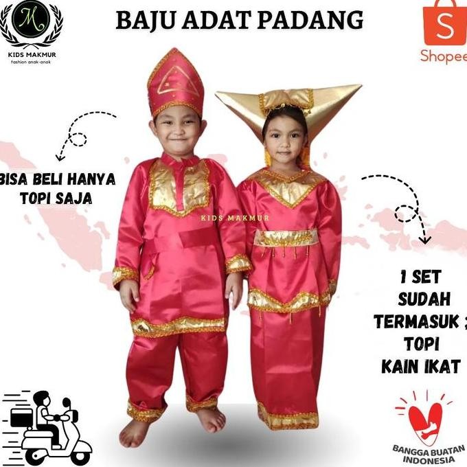 Berkualitas Baju Adat Padang Anak Laki Laki Baju Adat Padang Minang Baju Adat Padang Anak Murah Adat
