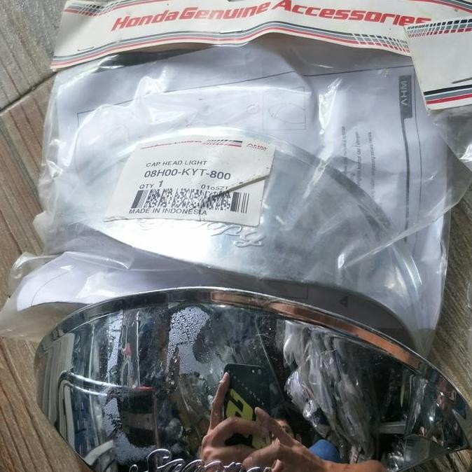 Terlaris Cap Head Light / Topi Lampu Depan Scoopy Karbu Ready Stok