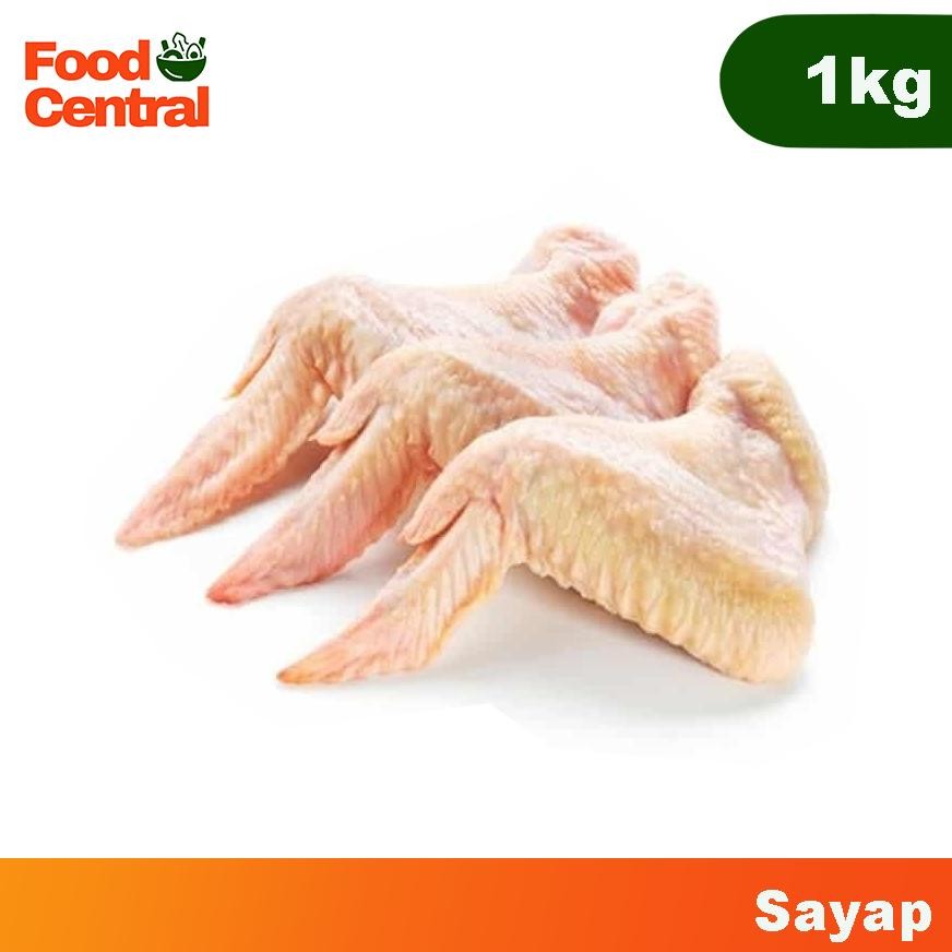 

Original Sayap Ayam Frozen Instan 1Kg - Chicken Wings Beku Siap Goreng / Panggang