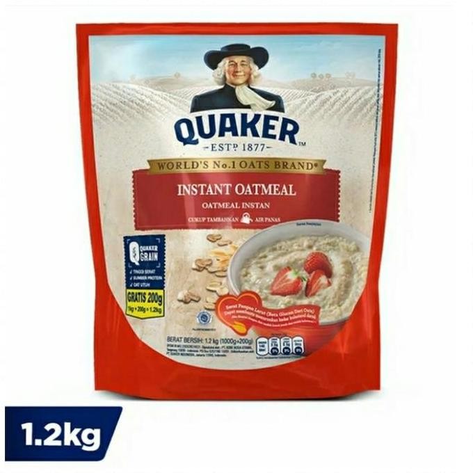

Quaker Instant Oatmeal 1200 Gr Best Seller