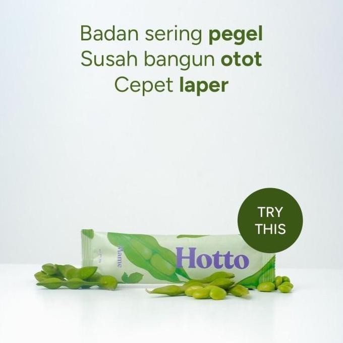 

Hotto Mame 2 Pouch (24 Sachets) Multigrain With Edamame Terlaris