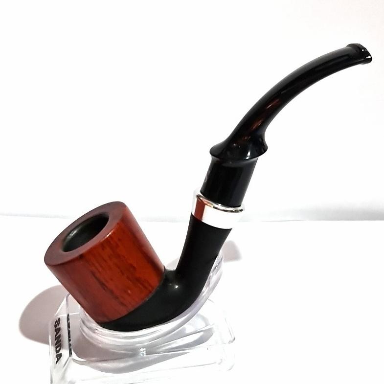 Original Pipa Cangklong Sanda Sd 755 - Pipa Rokok Kayu Estetik Eksklusif