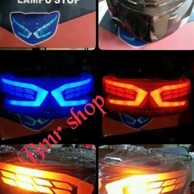 Lampu stop nmax led + sein led stop lamp nmax led + sein led