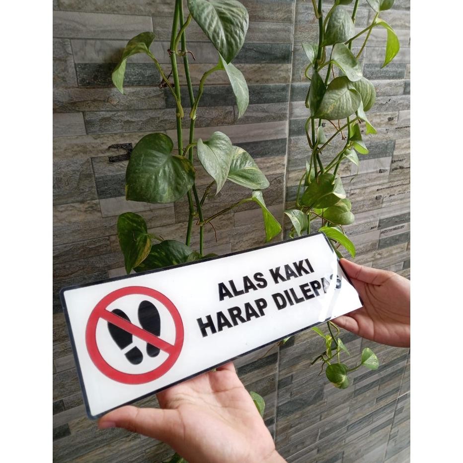 

Alas Kaki Harap Dilepas Bahan Acrylic Tahan Air Atau Panas SV9