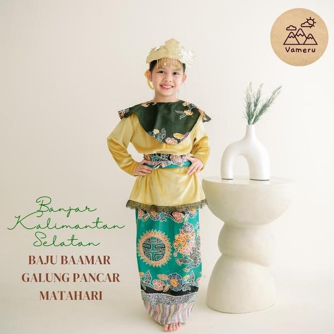 BAJU ADAT ANAK BANJARMASIN PEREMPUAN