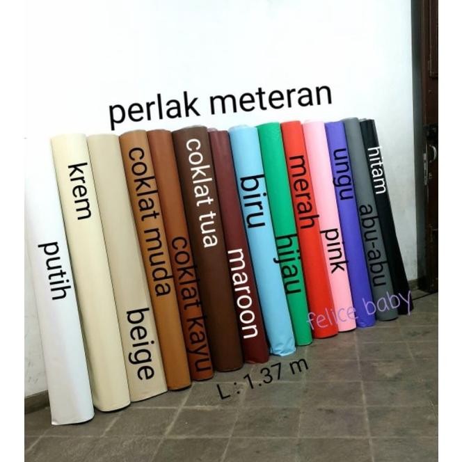 perlak meteran polos/perlak bayi/perlak dewasa/alas ompol (lebar 1,4 meter) AST