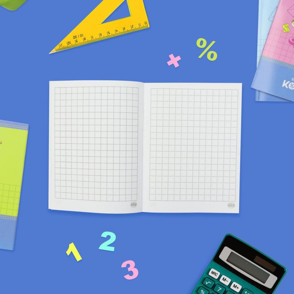 

[Pelangi Stationery] SIDU Buku Tulis Kotak 38 Lembar - SQ 10 SV9