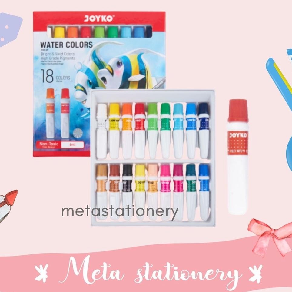 

Water Color Cat Air Joyko Wac6Ml18 Warna Colors