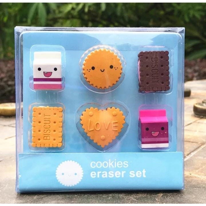 

PAOPAO Penghapus Pensil Karet Bermotif Import Karakter Cupcake Lucu