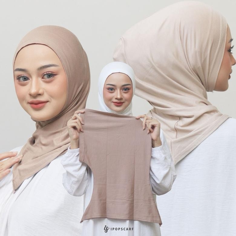 ASLI CIPUT NINJA TURKISH INNER IPOPSCARF PREMIUM HIJAB SPORTY DALAMAN INNER ANTEM